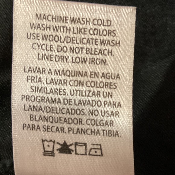 George‎ High Rise Elastic Waist Pullover Casual Capri Pants Black Soot Size 26W - Picture 7 of 7